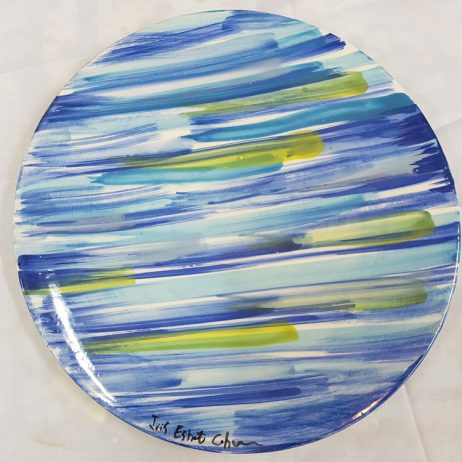 Painted plate   No. 1