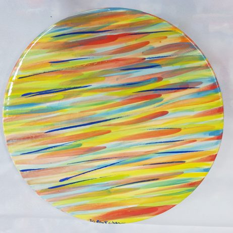 Painted plate   No. 8