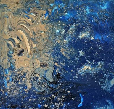 Blue Sky 2/3 by Iris Eshet Cohen